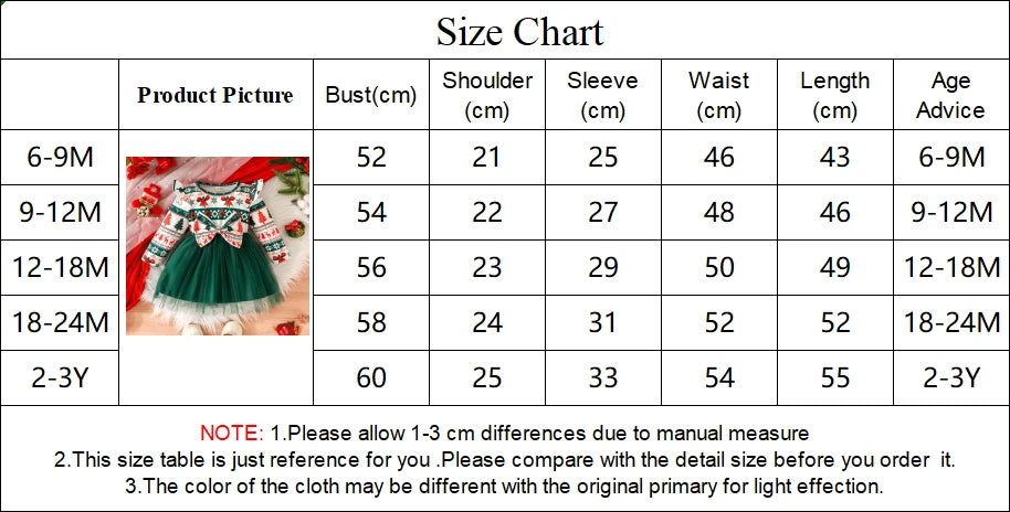 Baby Dress For New Year Green Tree Print Xmas Christmas Dress For Newborns Toddler My First New Year Girls Costumes