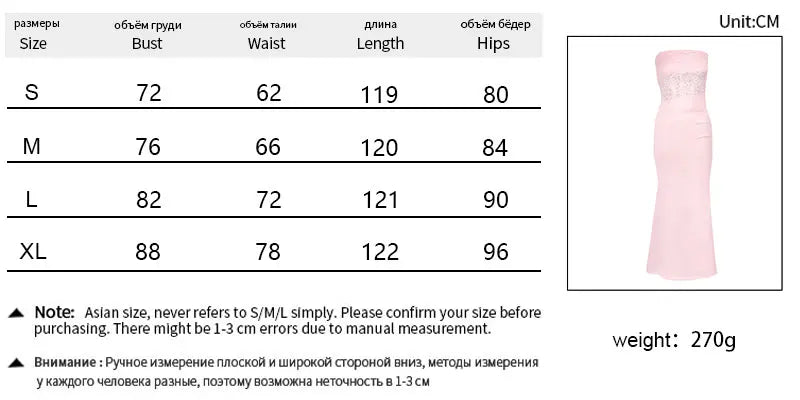 Summer New Women Maxi Dresses Pink Sexy Lace Sweet Sleeveless Backless Dress Streetwear Fashion Casual Slim Lady Dress Clothing