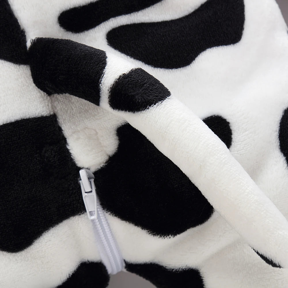 Autumn Winter Cartoon Style Winter Long Sleeve Baby Boys Girls Rompers Toddler Kids Playsuit Jumpsuits Baby Clothes Child Onesie