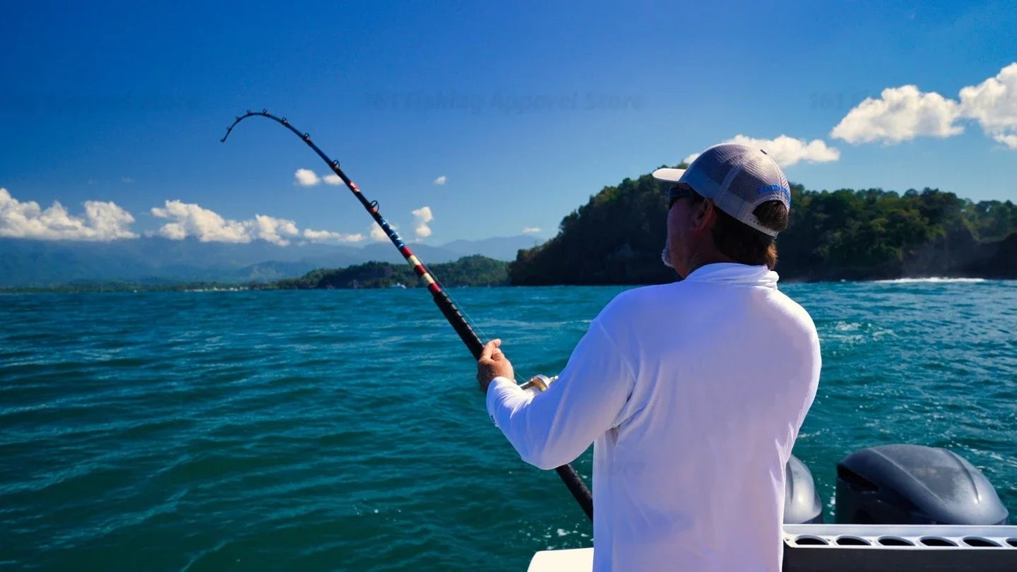 Custom Personalization Men Hood Fishing Shirt long sleeve fishing t shirt uv protection Fishing Apparel