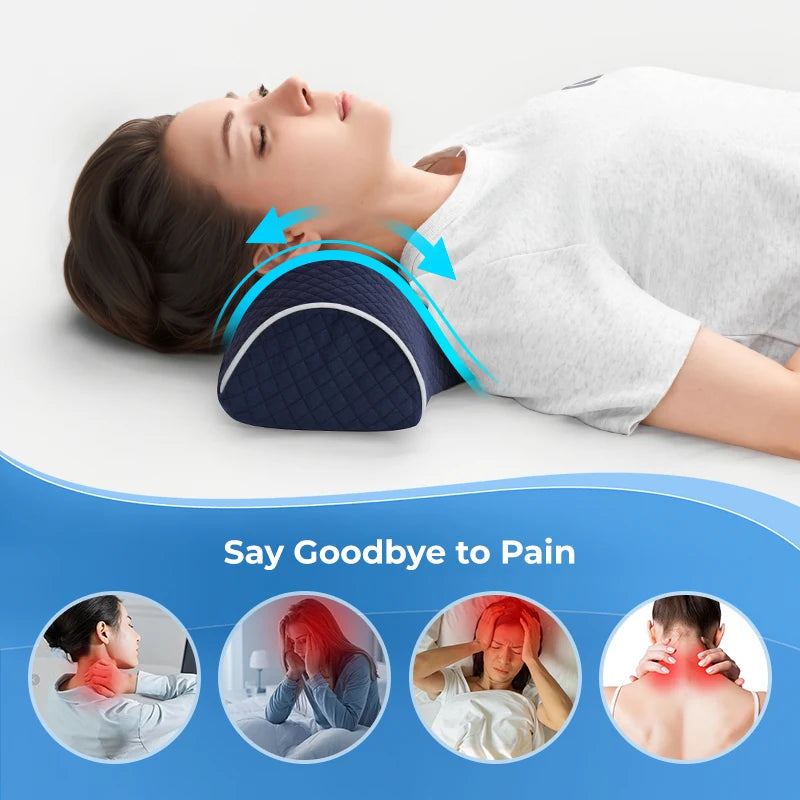 Relieve Neck Discomfort Cervical Sleeping Pillow, Orthopedic Neck Pillow, Breathable Washable, Ideal for Every Sleeper