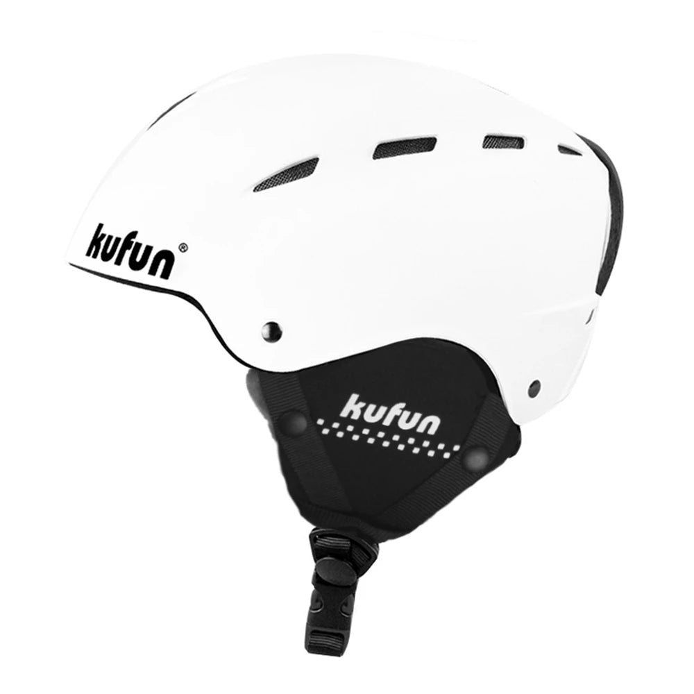 KUFUN Ski Helmet Earmuffs Winter Snow Sports Snowboard Skateboard Skating Cute Animal Lady Men Adult Kids Winter Safety Children