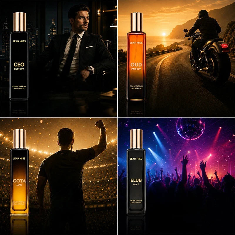 Classic High-end Men's Perfume  Men's Lasting Scent Couples Date Eau De Parfum Exudes Captivating Charm Fresh Sandalwood Vanilla