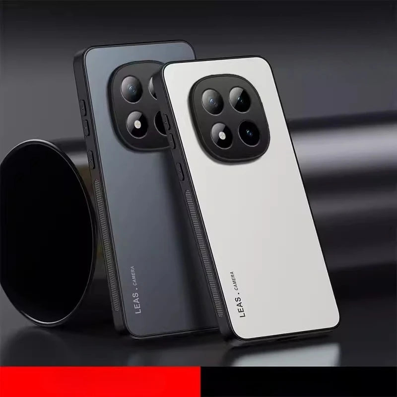 For POCO M8 Pro 5G Shockproof Armor Frosted Case for Mi POCO M 8 M8pro Camera Protection Matte Hard Bumper Cover Shell Capa