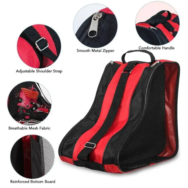 Functional Kids Skate Bag 3 Layers Breathability Perfect for Skating Events