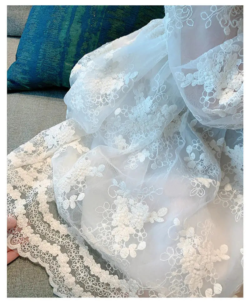 2024 Girls Lace Dress New Childrens Bow Princess Dress Girl Baby Dress Kids Sweet Designable Cute Dresses for Girls