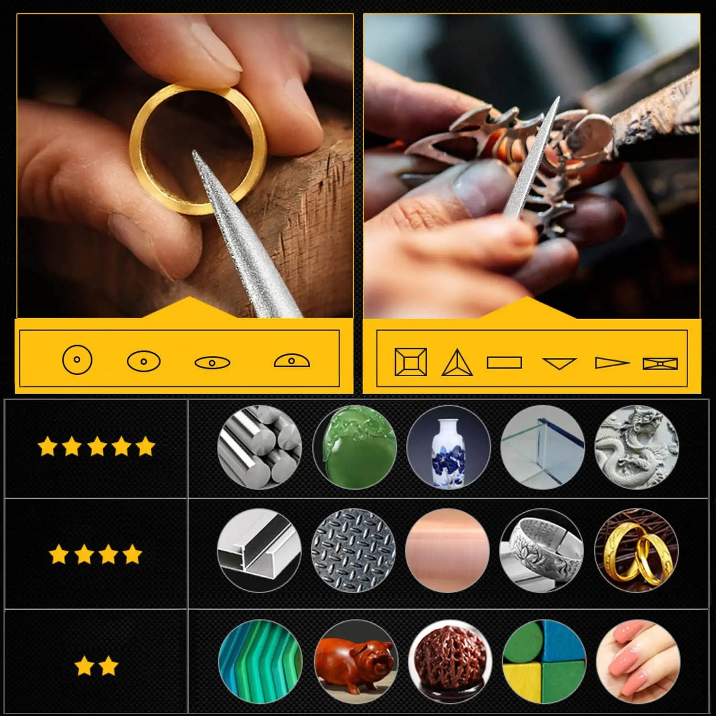 Creality 3D Printer Tool Kit Nozzle Cleaner,File,Engraving Knife,Tweezers,Scraper& Engraving Tools for Maintenance