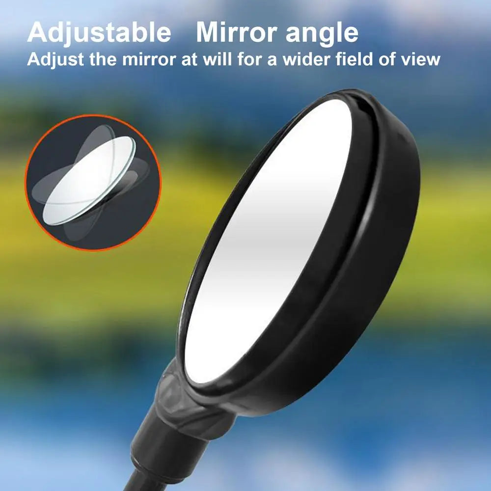 Stroller Rear View Mirror Security Toddler Stroller Mirror For Jogging Easy To Install Stroller Convex Security Mirror