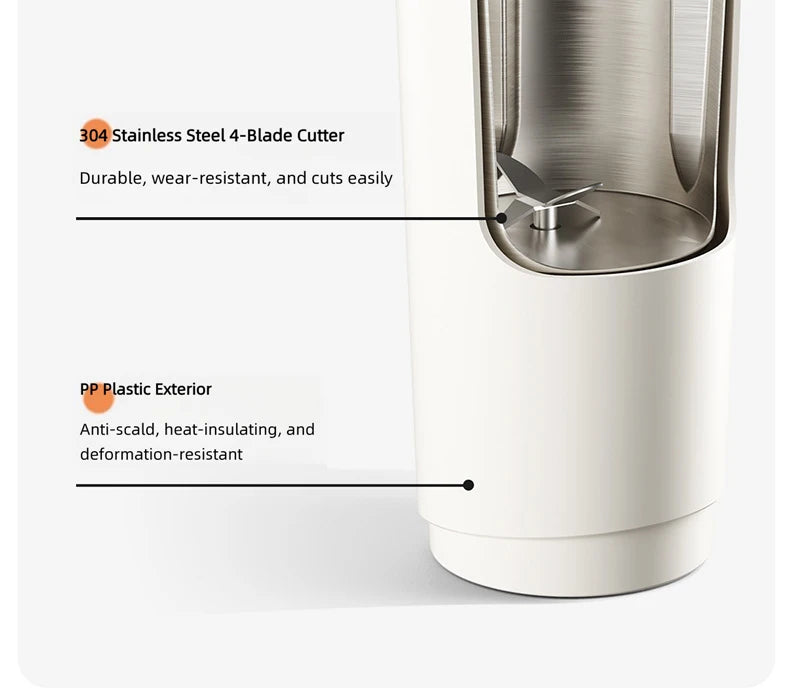 300ml Mini Soy Milk Maker Electric Juicer Blender Breakfast Machine Mixer Wall Breaking Machine Soybean Milk Maker Household