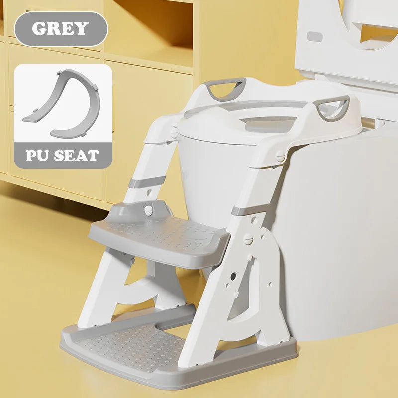 Newly Upgraded Portable Potty Child Baby Boy Potty Training Seat Step Stool Baby Potty Portable Child Urinal Baby Toilet Pot