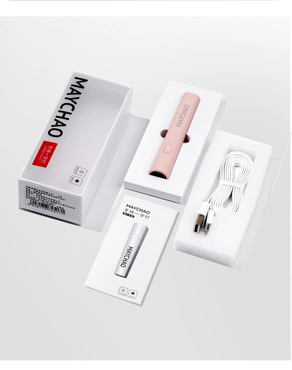 MAYCHAO 1PC Mini LED Light New Nail Dryer Machine For All Gel Nails Flashlight Portability Nail Lamp Nail Art Tools