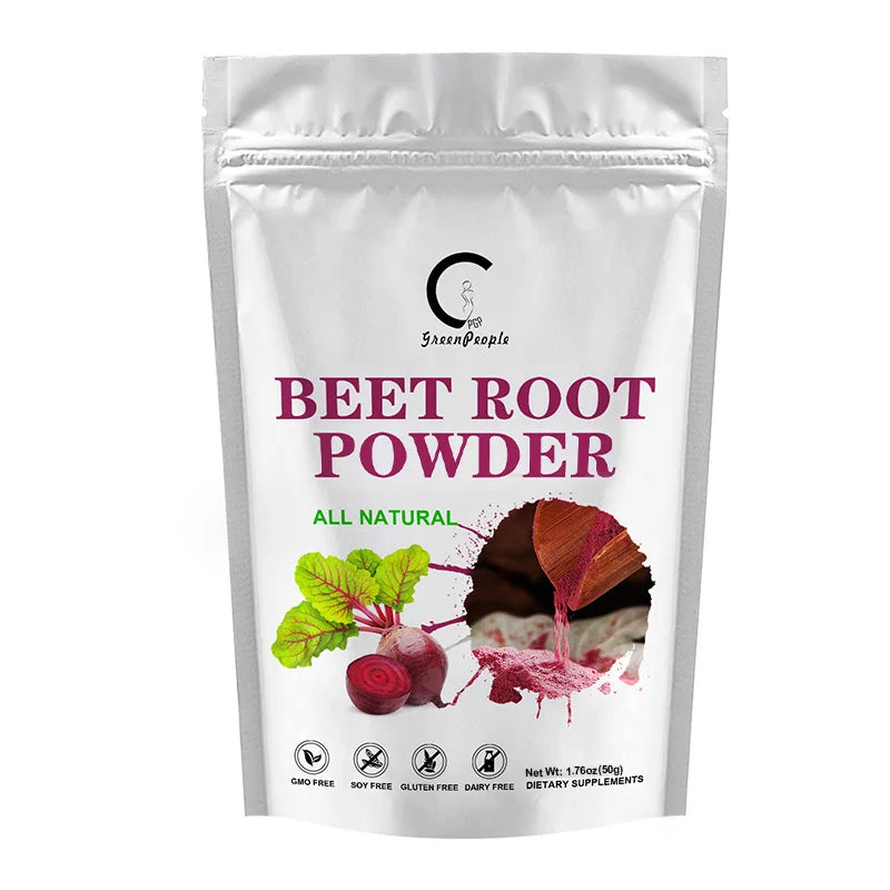 Organic Beet Root Powder- Boost Daily Nutrition, Athletic Performance, Promote Digestive, Vegan and Non-GMO Beet Root Supplement