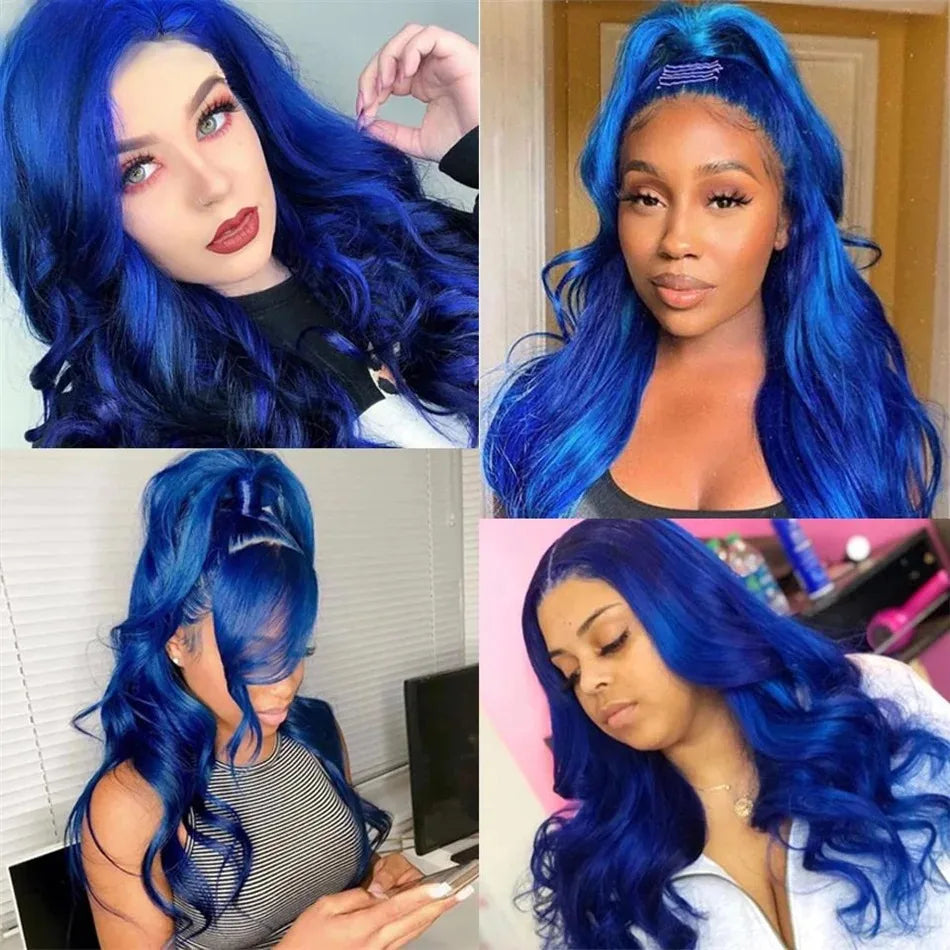 White Wig Body Wavy Lace Front Wig 13x4 HD Heat Fiber Pre Plucked Synthetic And Blend For Women Daily Wear Clearance Cosplay