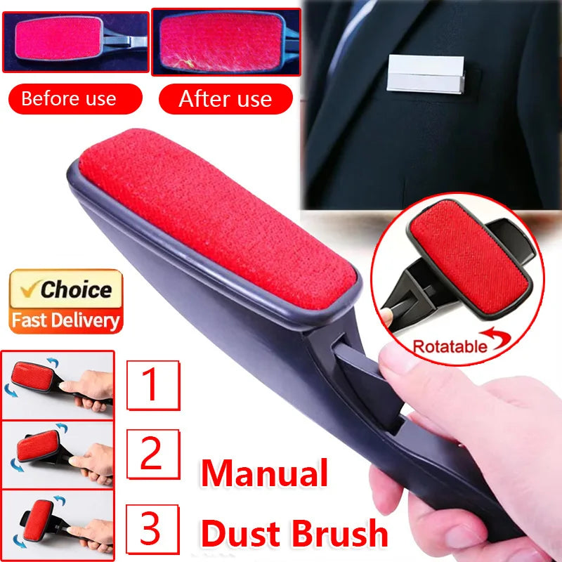 1/3/5/10PCS Magic Lint Dust Brush Pet Hair Remover Clothing Dry Cleaning Swivel Rakish Static Brushes Electrotic Dust Cleaners