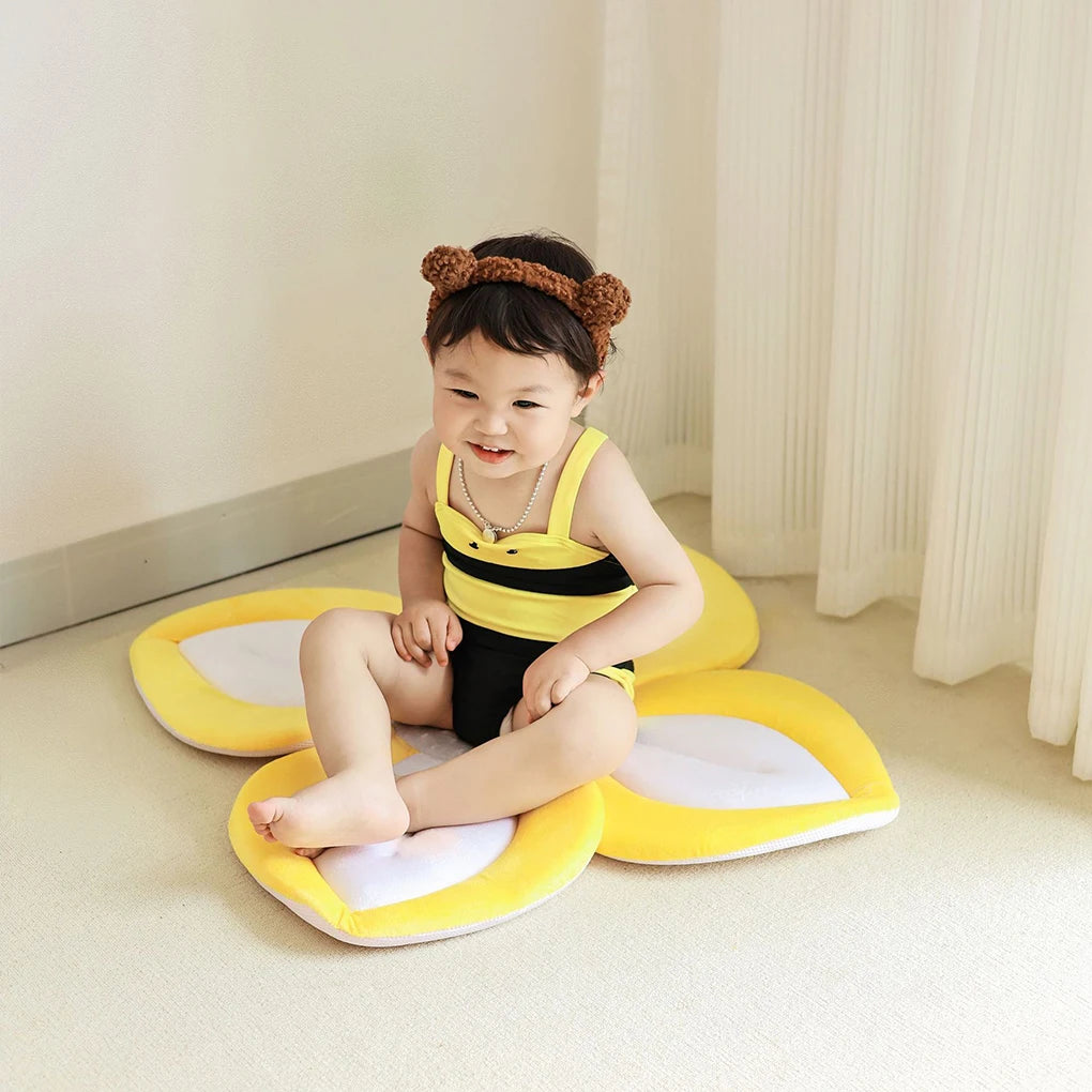 Baby flower Bath Cushion Bath Baby Bath Seat For Babys Bathing Comfort Baby Sink Bathtub Mat Cushion Safe Flower Seat