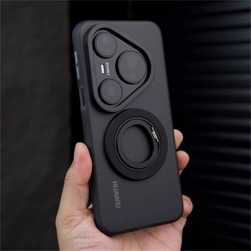 For Huawei Pura 80 Ultra case Pura 70 80 Pro Plus Magnetic Matte Clear Case Hard Shell Shockproof Bumper Protective Cover