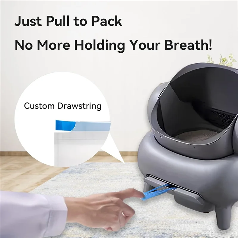 【RECOMMEND】For Neakasa M1 And Pet Pivot Autoscooper 11 For Open-Top Self-Cleaning Cat Litter Box Drawstring Bags