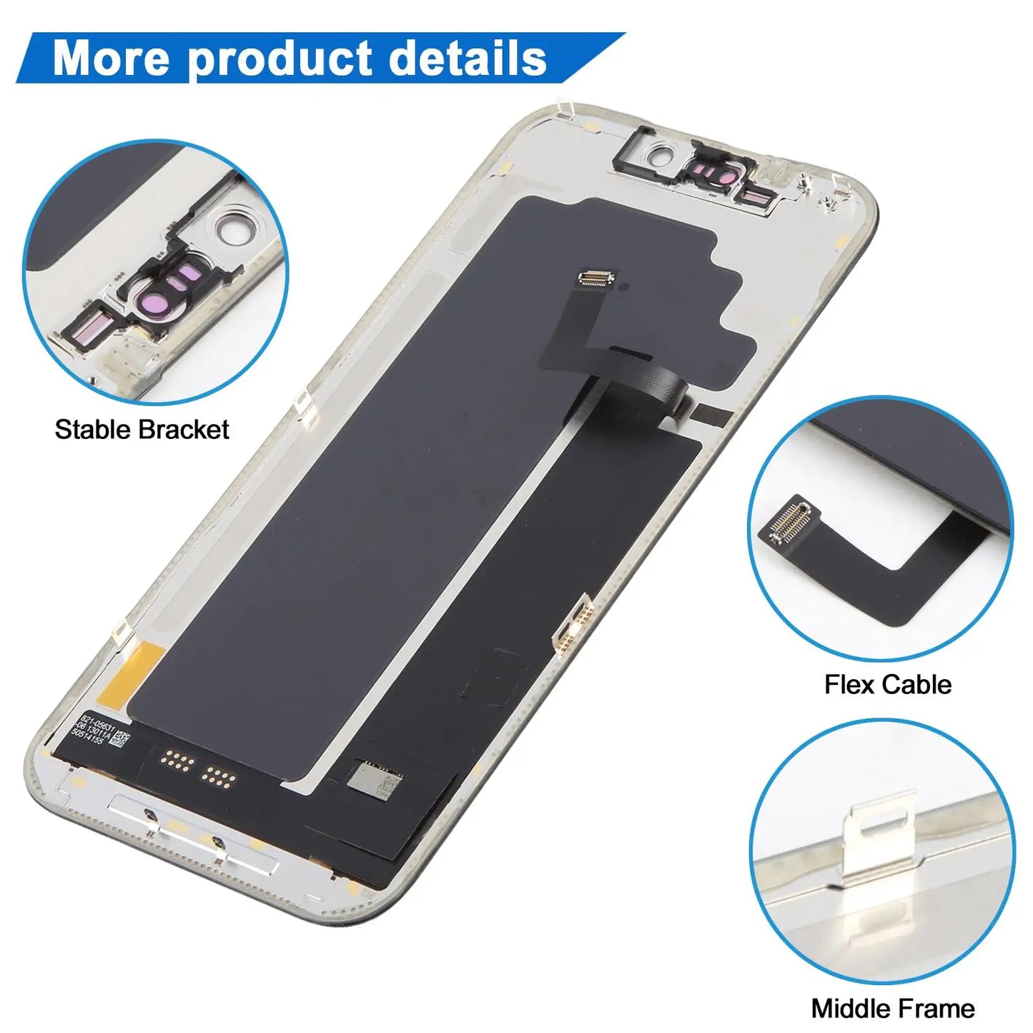 JK SOFT and Hard OLED Screen LCD Display Replacement iPhone 12 13 14 15 16 16e 17 Pro Max