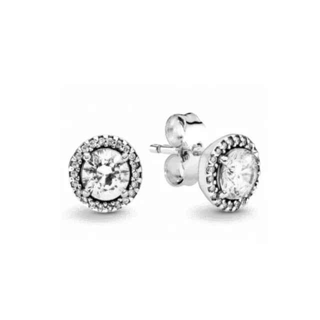 925 Silver Stud Earrings Hoop Earrings For Women Rose Flower Strawberry Butterfly Daisy Earrings Set Fashion Jewelry Gift