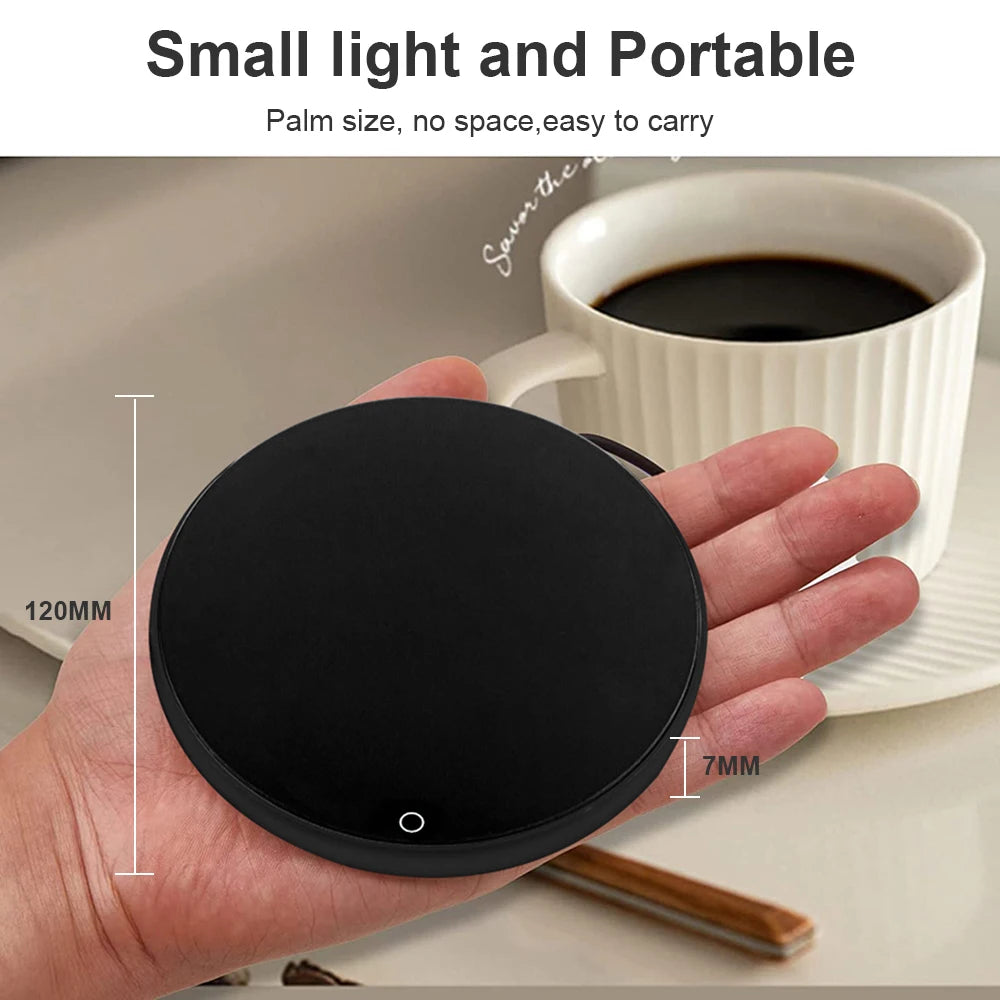 Mug Warmer Cup Heater Mini USB Cup Warmer Electric Thermostatic Coaster Coffee Milk Tea Water Heating Pad Constant Warming Mat