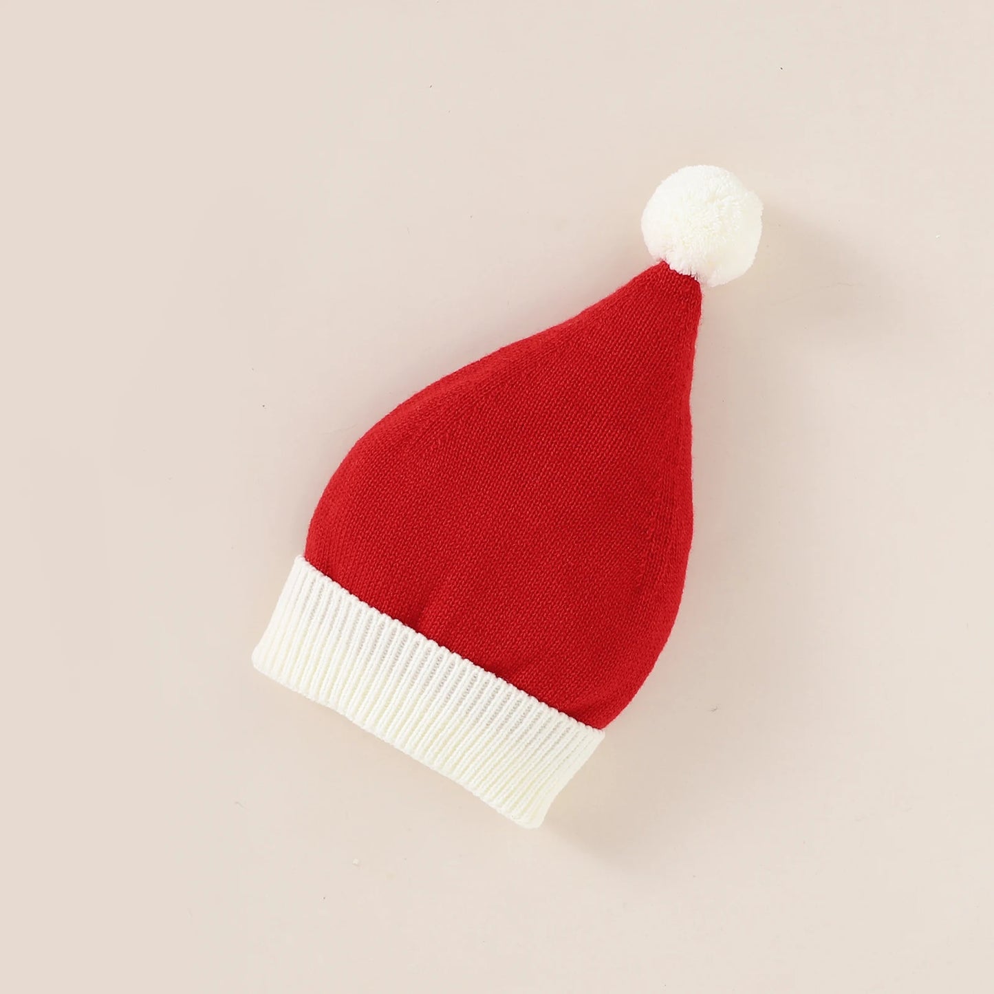 Infant Christmas Outfits Baby Romper Clothes Winter Red Santa Claus Knitted Newborn Infant Boy Girl Christmas Gift Jumpsuits+Hat