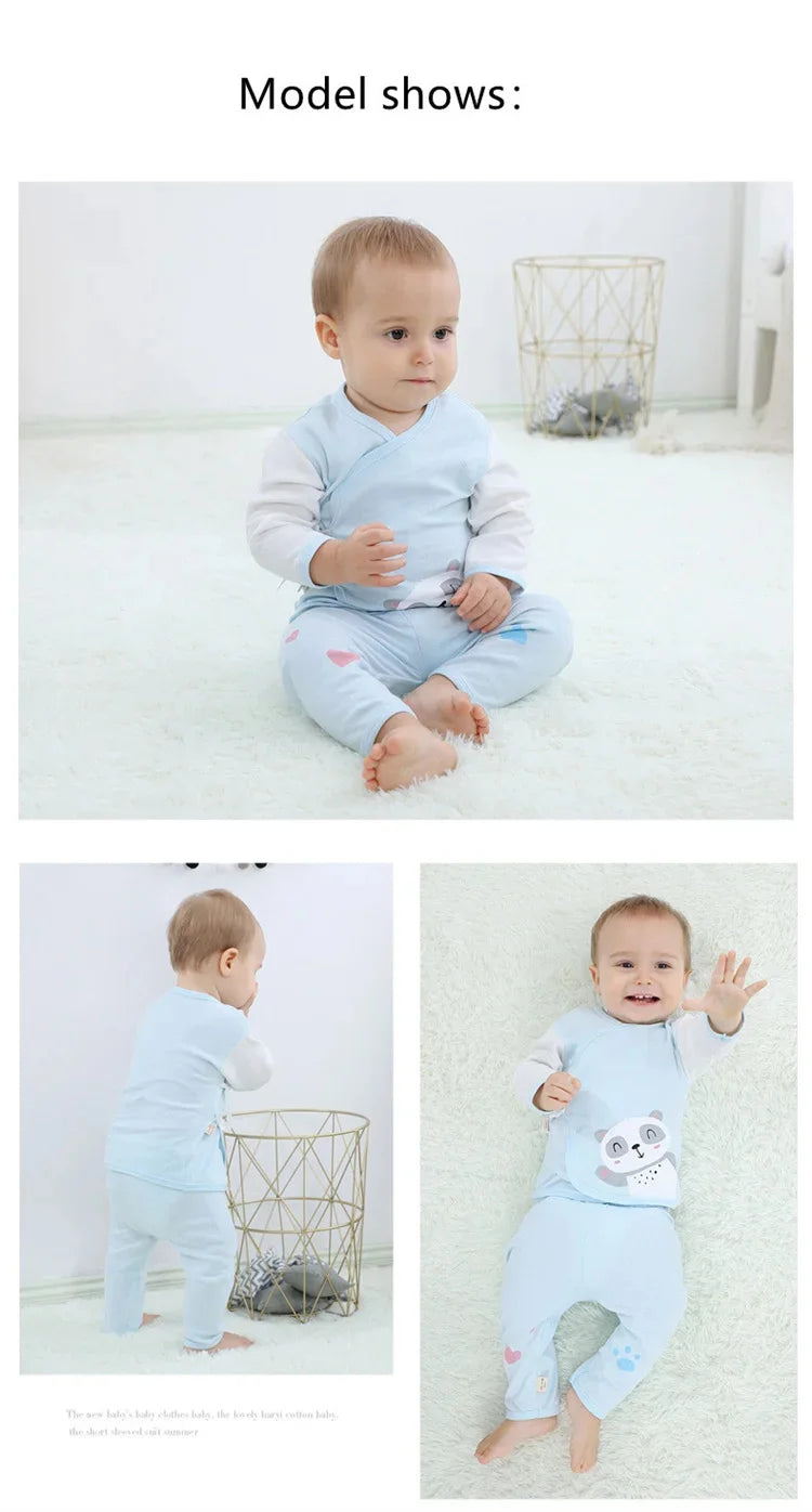 18piece/lot Newborn Baby Clothes For Girls Boys Sets New born Hat Bib 100% Cotton Infant Spring Autumn Soft Boy Clothing