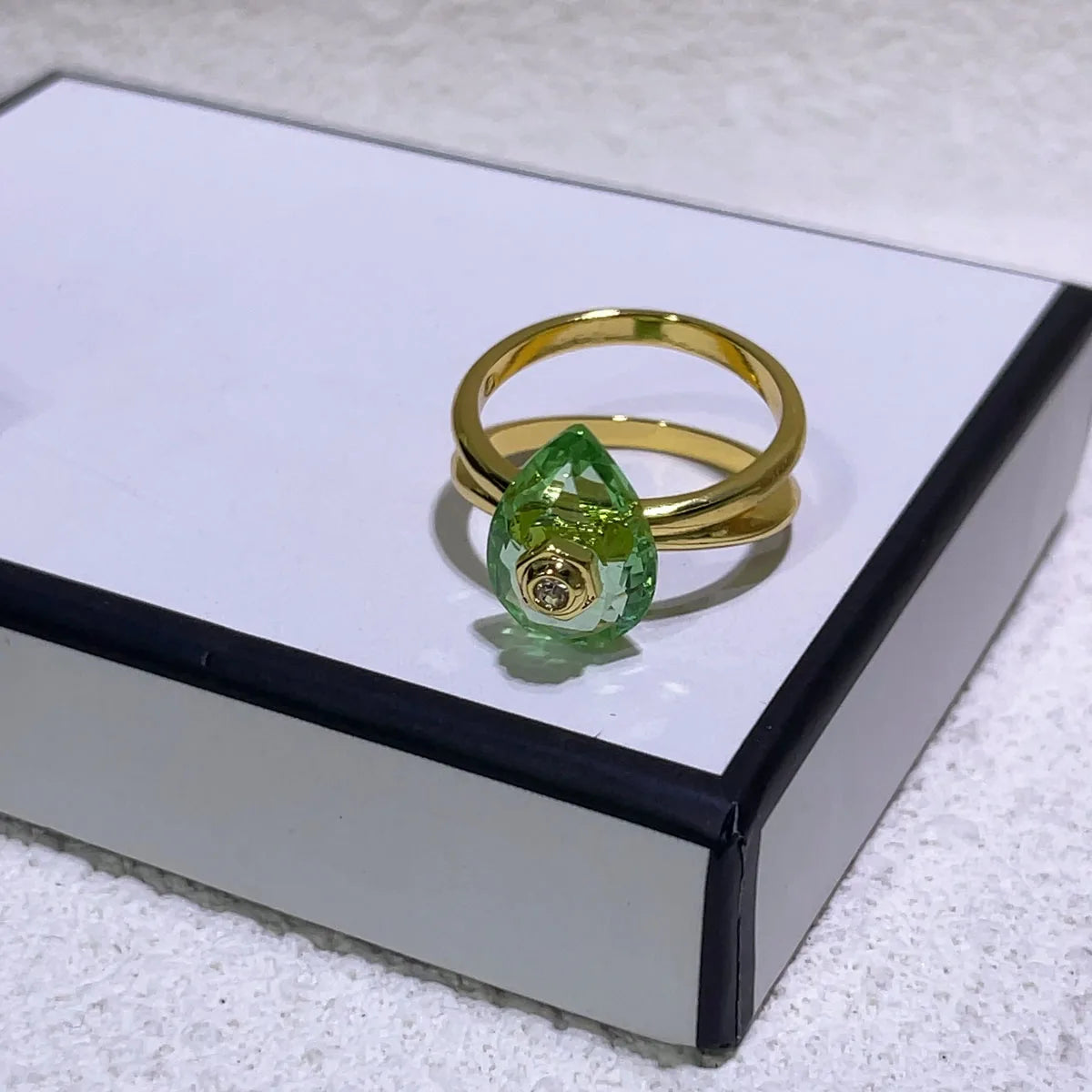 Rings Sales Trend Luxury Brand High Quality Jewelry Original Shiny Christmas Birthday Cocktail Party Engagement Gift for Women