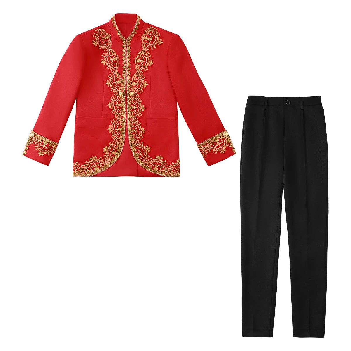 Boys Suit kids Prince Costume Halloween Carnival Outfit Teenager Wedding Photography Graduation Prom Birthday Party Gift Tuxedo