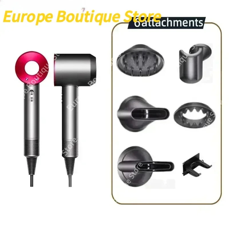 New Super Hair Dryer 220V Leafless Hair Dryer Personal Hair Care Styling Negative Ion Tool Schedule Negative Ion Electric Dryer