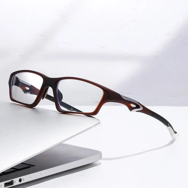 1pc Men TR90 Bifocal Anti Blue Light Reading Glasses Photochromic Presbyopic Sports Glasses for Outdoor Fishing Daily Use