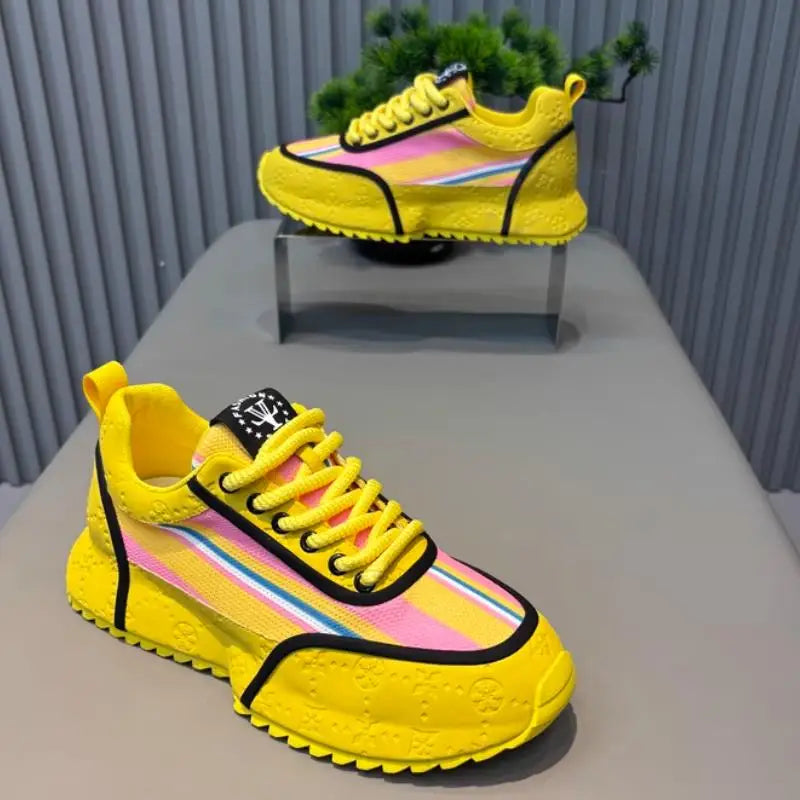 Leather Running Shoes Men Casual Shoes Outdoor Breathable Man Walking Lightweight Comfortable White Sneakers Tennis Sport Shoes