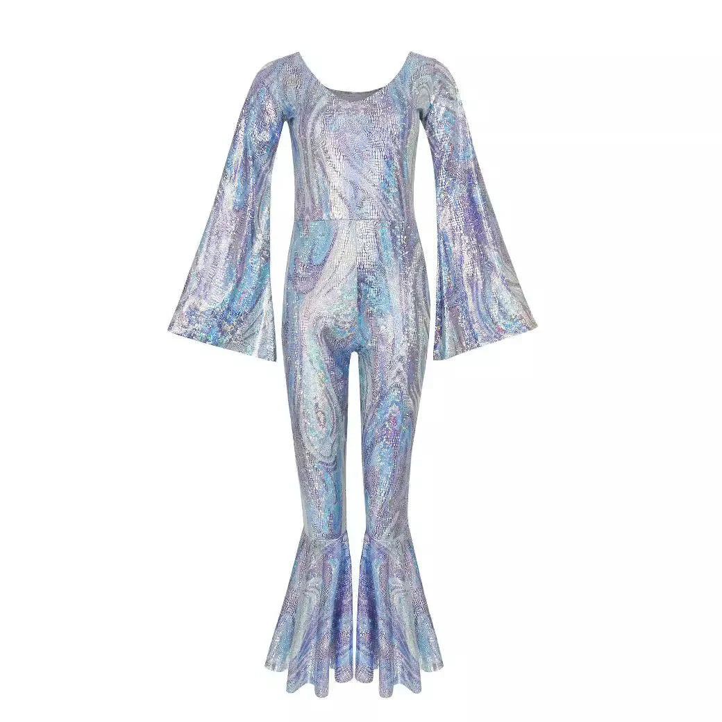 Halloween Vintage 70s 80s Rock Women Disco Dress Hippie Costumes 60's 70's Birthday Outfits 1970s Prom Sequin Dresses Cosplay