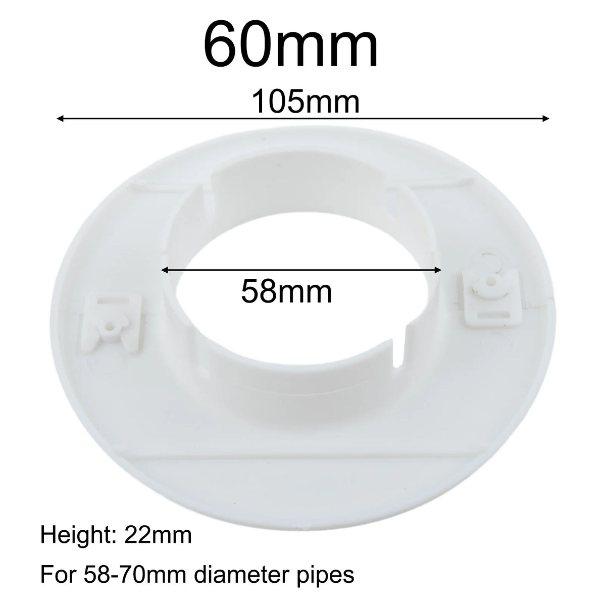 40/50/60/70/80mm Air Conditioning Pipes Hole Cover Rosette Cable Entry Cable Passage Hole Cover Home Hardware