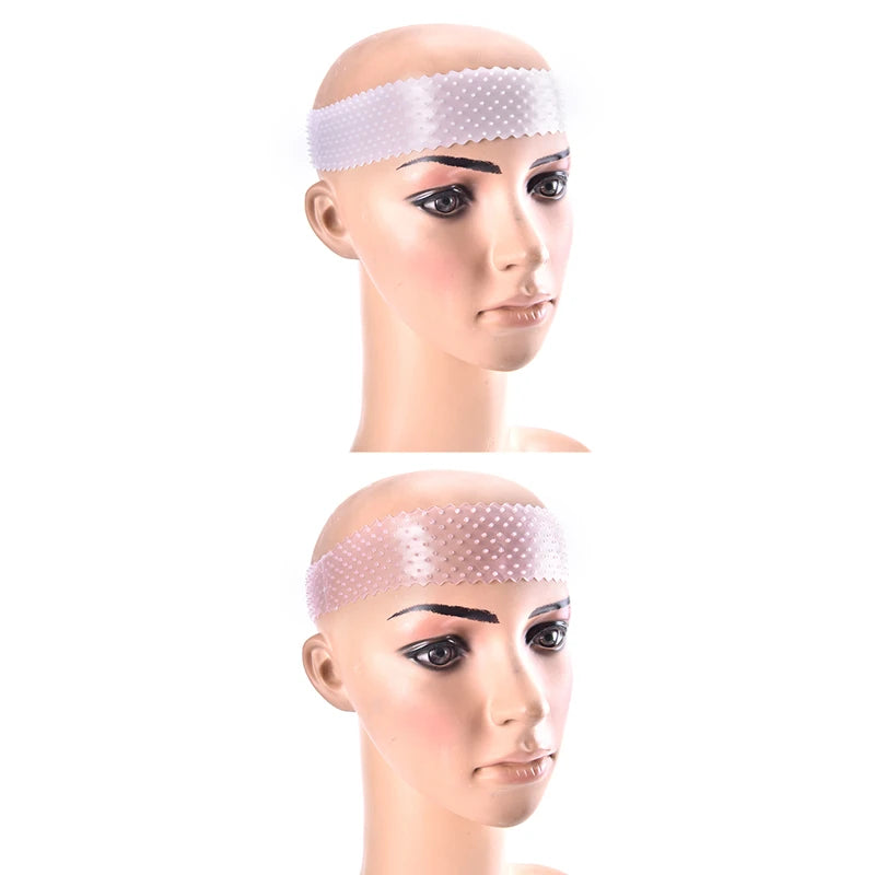 Non Slip Wig Grip Headband Transparent Silicone Wig Band Wig Secure Wig Gripper