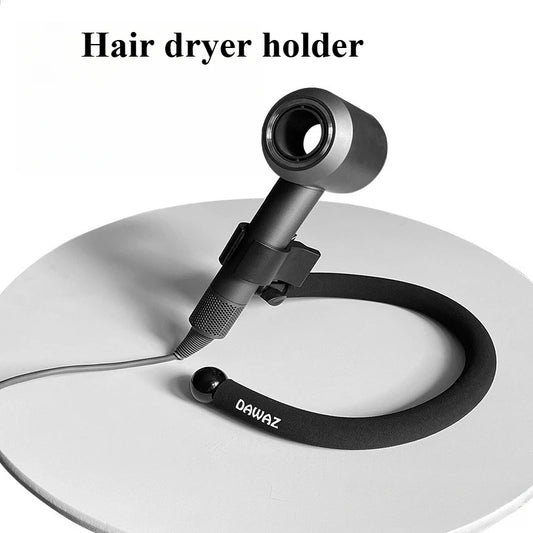 Pet Portable Neck Hair Dryer Holder Cat Grooming Supplies Adjustable Wind Direction Angle Pet Cleaning Products Accessories