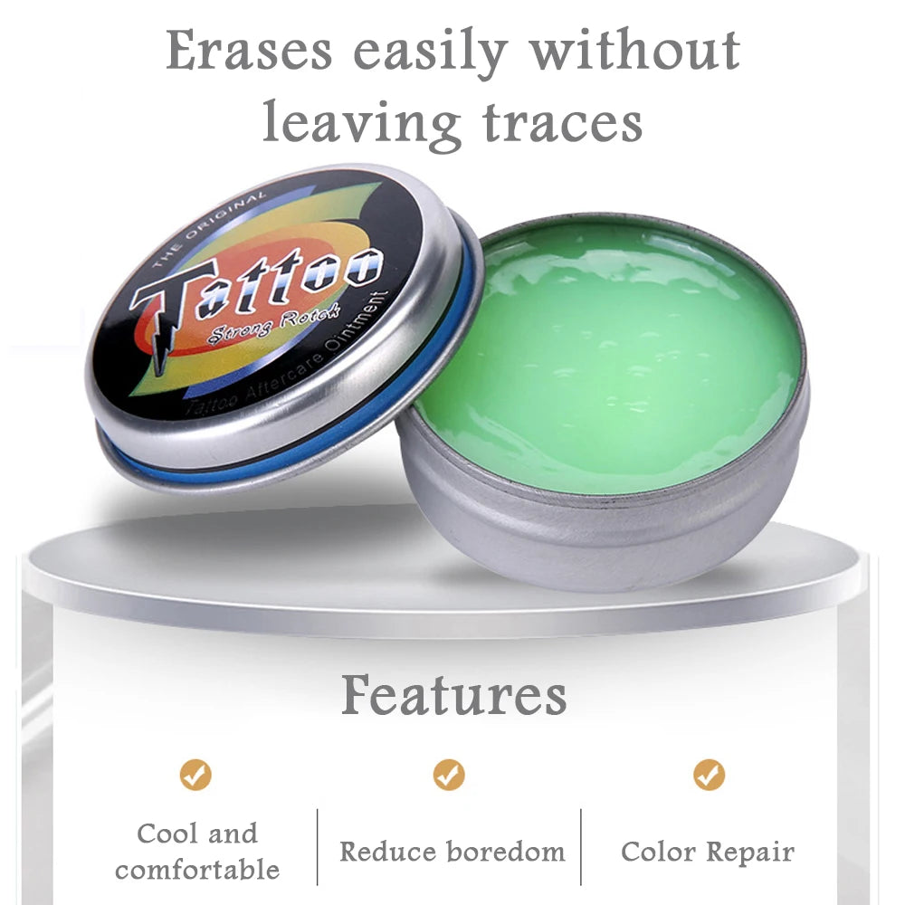 Tattoo Cream Aftercare Ointments Tattoo Natural Care Healing Cream Recovery Ointment Repair Quick Balm Tattoo Aftercare Supplies