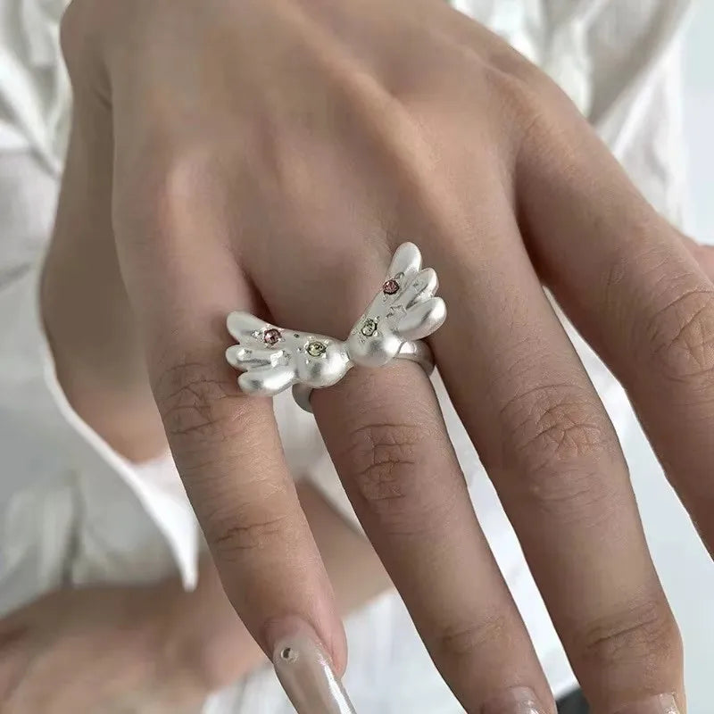 VENTFILLE 925 Sterling Silver Rings for Women Couple Blue Stone Star Jewelry  Party Birthday Gift Dropshipping Wholesale