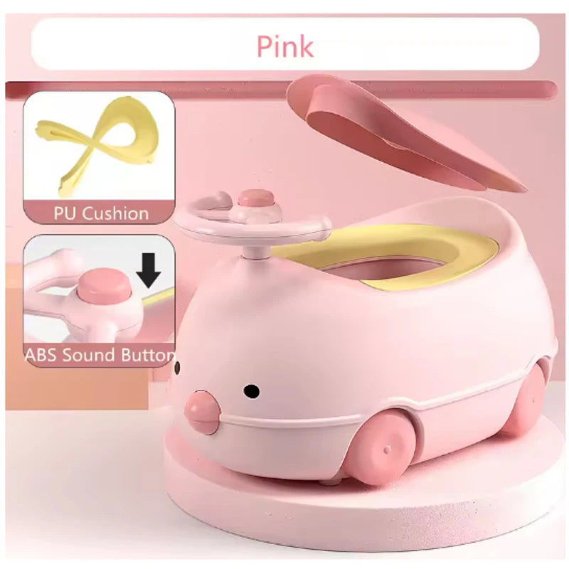 Multifunction Baby Potty Toilet Children's Pot Kids Car Seat Potty Training Girls Boy Toilets Portable WC for Camping Travel