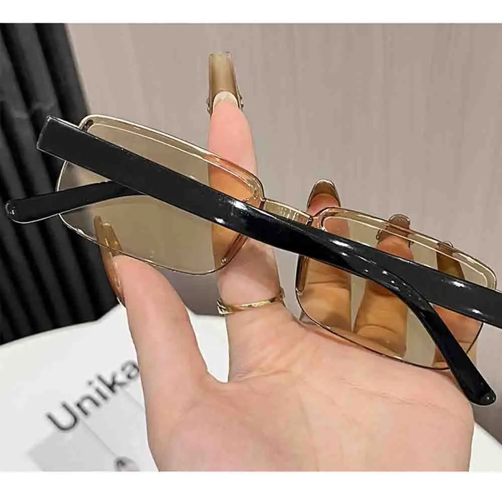 Intelligent Zoom Reading Glasses Anti Blue Light Comfortable Reading Glasses Ultra Light Frameless Glasses Frameless For Party