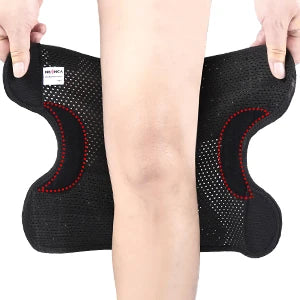 NEENCA Knee Brace for Knee Pain Compression Knee Support with Air Mesh Fabric Side Stabilizers Meniscus Tear ACL Arthritis Relie