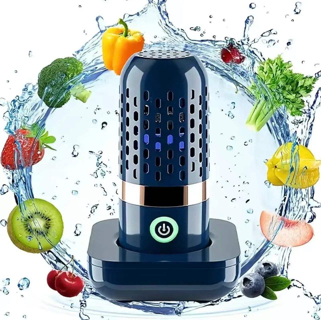 HOMEFISH Multifunctional 3000mAh Fruit And Vegetable Cleaning Machine - Portable Device for Cleaning Fruits And Veggies