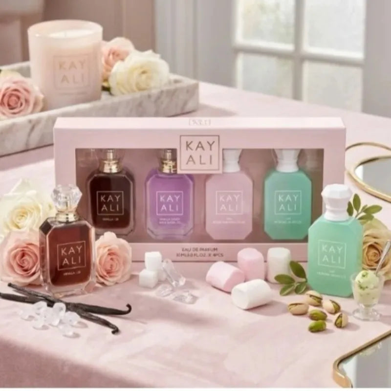 KAYALI Arabic Perfume Set 30ml X4 Long Lasting Luxury Unisex Portable Mini Fragrance Collection Sweet Rich Smooth Premium Exotic