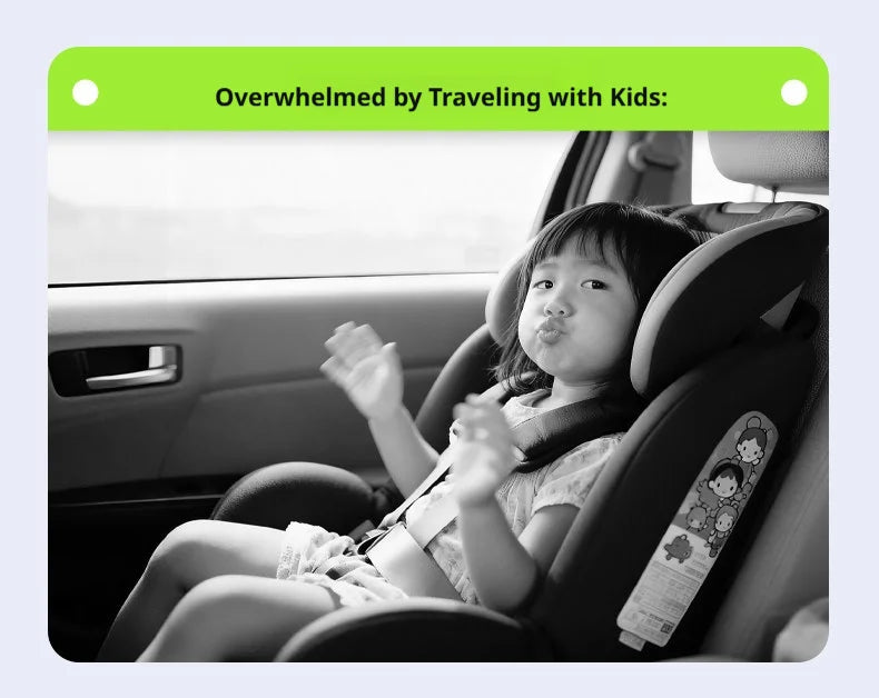 Car Seat Back Hanging Bag For Rear Seat Kids Lunch Desk Food Tray Long Trip Watching Movie Phone Holder Large Capacity Bags