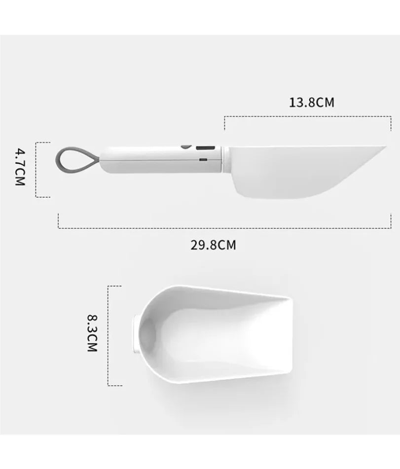 800g/1g Portable LCD Digital Kitchen Scale Home Electronic Measuring Tool  Pet Dog and Cat Digital Feeding Bowl Weighing Spoon