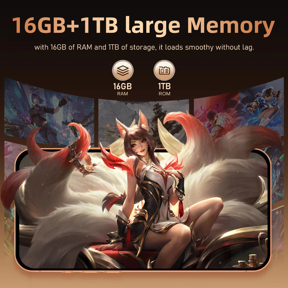 2026 Hot Sale i17 Pro max HQ intelligent 4G 5G original global version Snapdragon 8 Gen4 8000mAh battery dual card dual standby