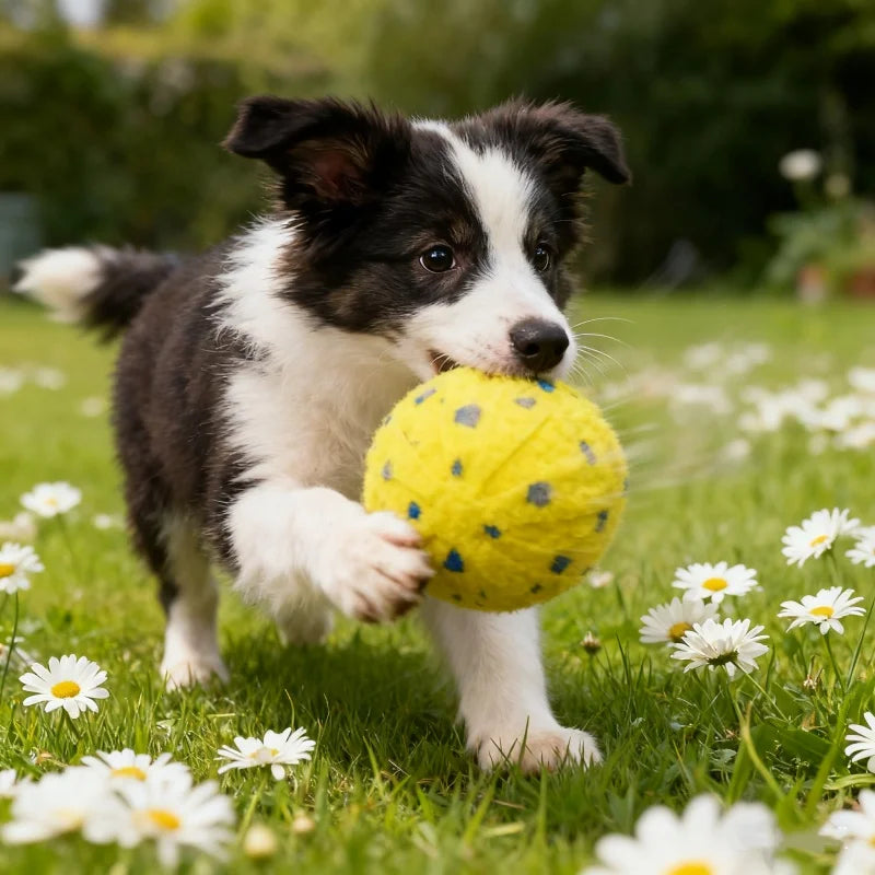New Pet Smart Dog Toy Ball ETPU Popcorn Jumping Dog Toy Ball Has Multiple Functions Such As Bouncing And Spinning