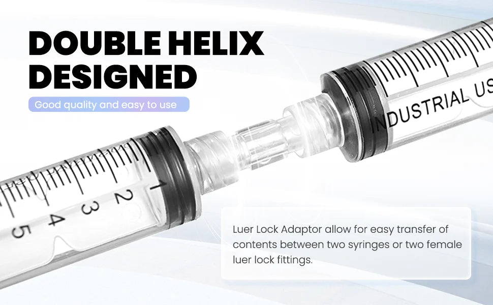 Individual Package PP Sterile Syringe Connector 20/50/100/500/1000 Pcs Female Luer Lock Disposable