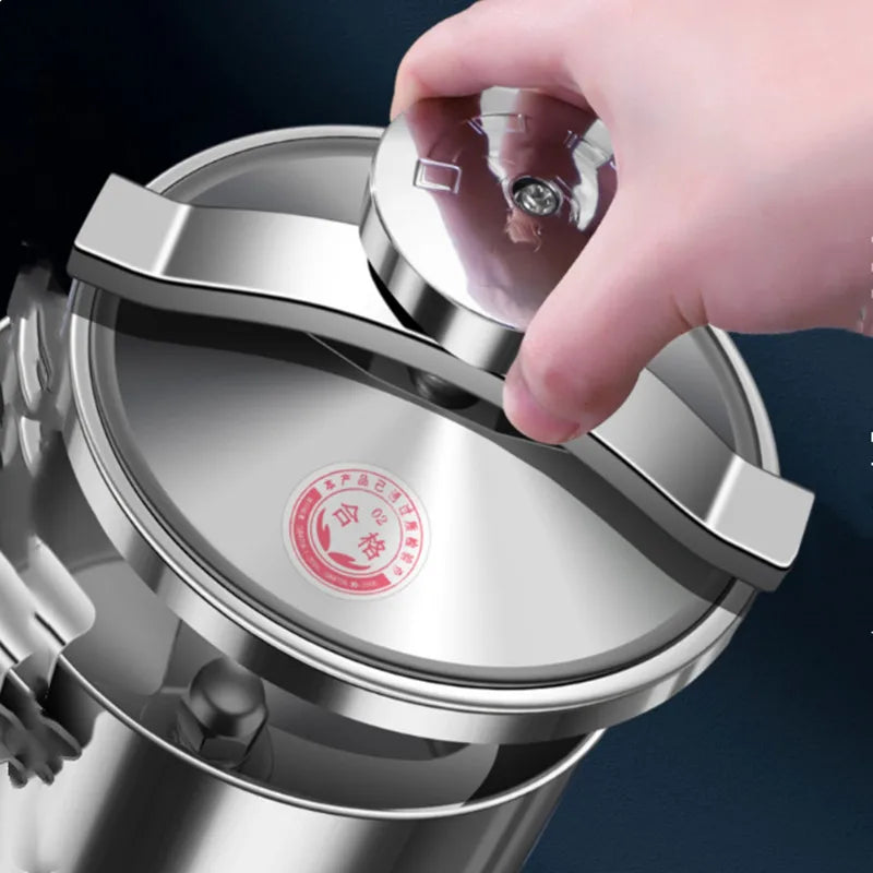 220V 1000g/2000g Grains Spices Herbal Cereals Coffee Dry Food Grinder Mill Grinding Machine Gristmill Home Flour Powder Crusher