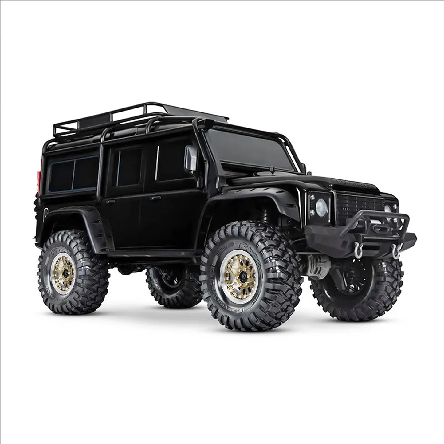 1.9" CNC Aluminum Beadlock Wheels Rim with Adjustable Offset for TRX4 TRX6 Axial SCX10 Redcat GEN8 RC4WD D90 1/10 RC Crawler