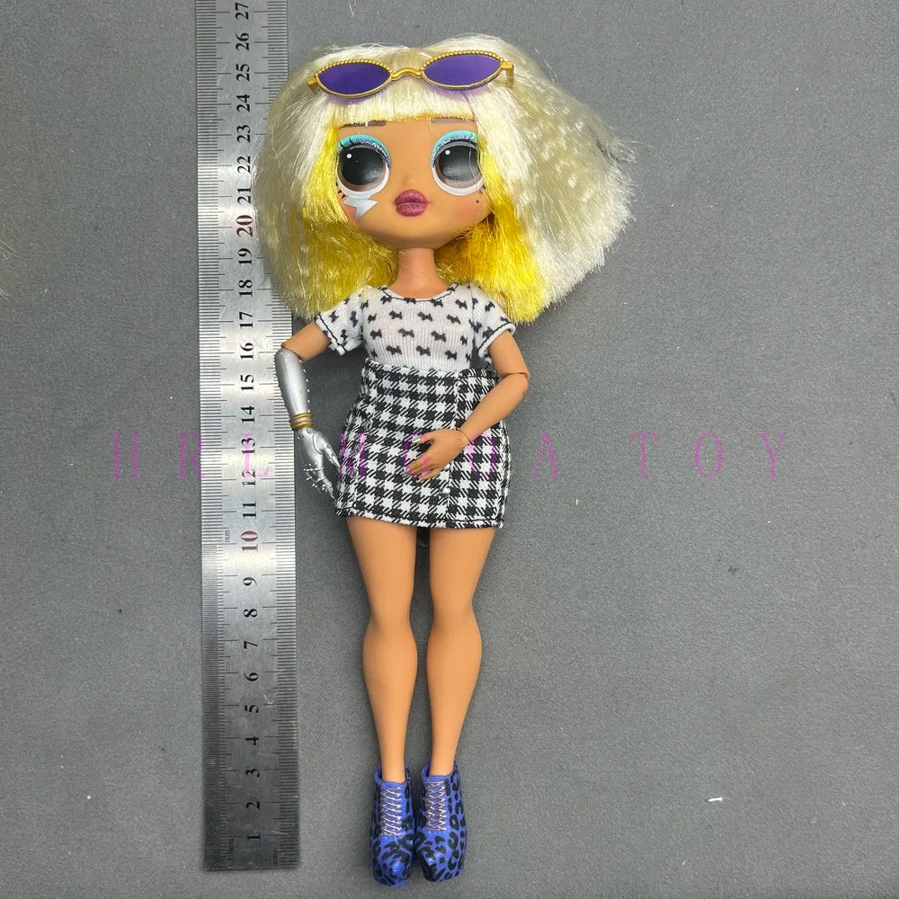 Original 24cm OMG multi-style big sister fashion dressup girl DIY holiday gift doll toy